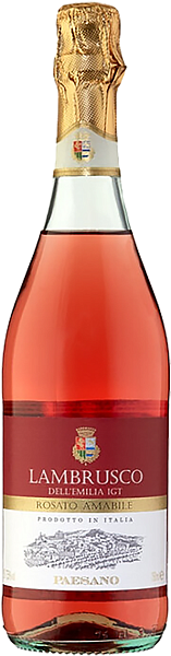 Paesano Lambrusco Rosato Amabile Emilia IGT Chiarli 1860, 0.75 л в Челябинске