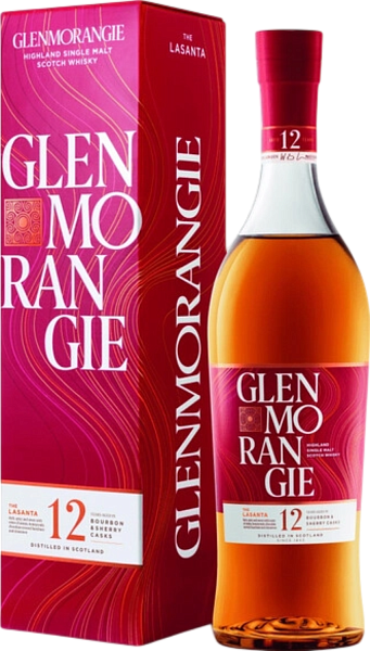 Glenmorangie Lasanta 12 y.o. single malt scotch whisky (gift box), 0.7 л в Челябинске