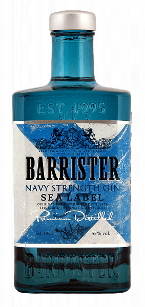 Barrister Navy Strenght Gin, 0.7л
