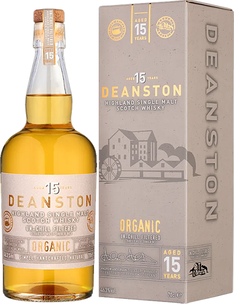 Deanston 15 Years Old Single Malt Scotch Whisky (gift box), 0.7 л в Челябинске