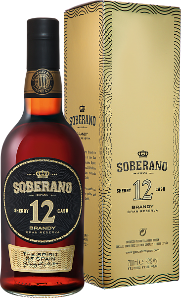 Soberano Gran Reserva 12 Gonzalez Byass (gift box), 0.7 л в Челябинске