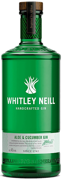 Whitley Neill Aloe & Cucumber Handcrafted Dry Gin, 0.7 л в Челябинске