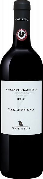 Вино Vallenuova Chianti Classico DOCG Tolaini , 0.75 л