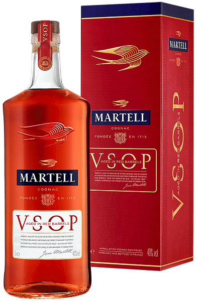 Martell VSOP Aged in Red Barrels (gift box), 1 л