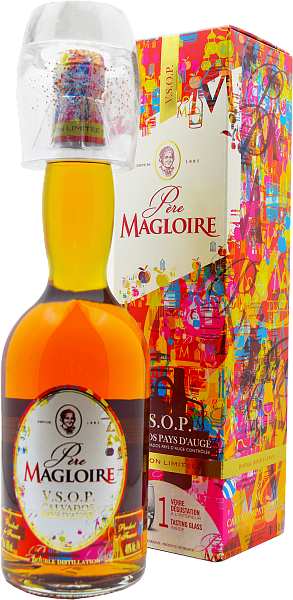 Père Magloire VSOP Pays d’Auge AOC (gift box with glass), 0.7 л в Челябинске
