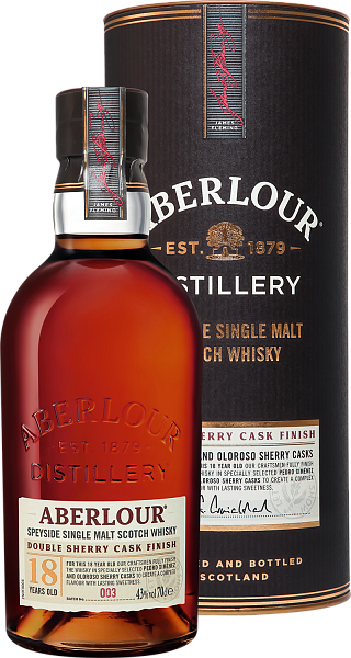 Aberlour Single Malt Scotch Whisky 18 y.o. (gift box), 0.7 л в Челябинске