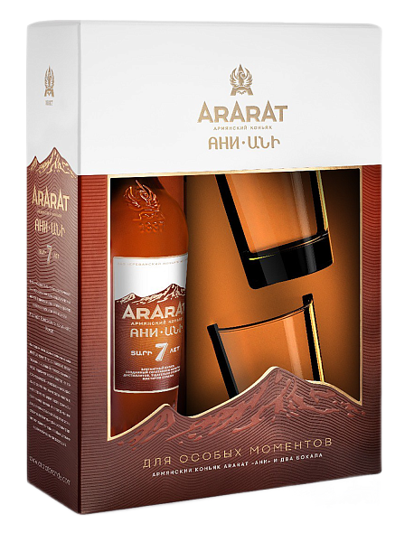 ARARAT Ani 7 y.o.(gift set with 2 glasses), 0.7 л в Челябинске