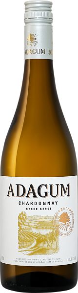 Adagum Chardonnay Kuban’, 0.75 л в Челябинске