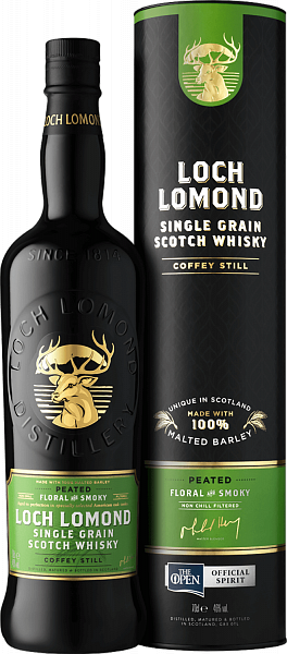 Loch Lomond Single Grain Peated Scotch Whisky (gift box), 0.7 л в Челябинске