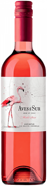 Aves del Sur Merlot Rose Loncomilla Valley DO Viña del Pedregal, 0.75 л в Челябинске