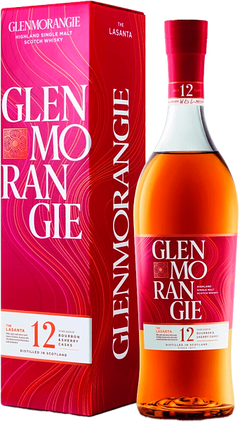Glenmorangie Lasanta Single Malt Scotch Whisky (gift box), 0.75 л в Челябинске