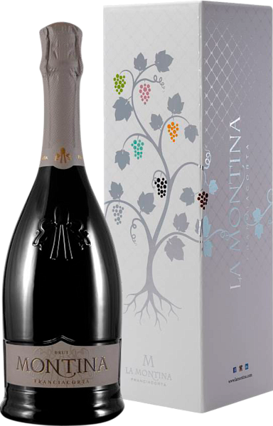 Игристое вино Franciacorta DOCG Brut La Montina (Подарочная упаковка), 0.75 л в Челябинске