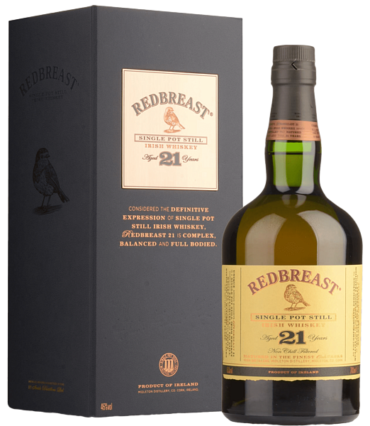 Redbreast Blended Irish Whiskey 21 y.o. (gift box), 0.7 л в Челябинске