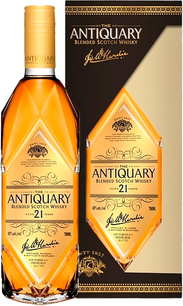 The Antiquary Blended Scotch Whisky 21 y.o. (gift box), 0.7 л в Челябинске