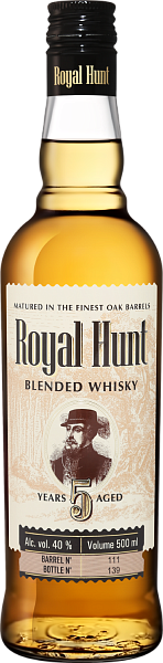 Royal Hunt Blended Whisky 5 y.o., 0.5 л в Челябинске